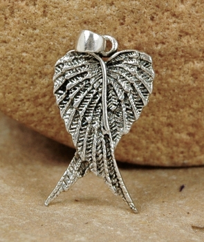 Engelsflügel - Silber 925 Anhänger - Doppelflügel